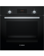 Bosch HHF113BA0B 59.4cm Built In Electric Single Oven With 3D Hot Air - Black