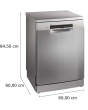 Bosch SMS4EMI06G WiFi Dishwasher 14 Place Stainless
