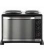 Russell Hobbs RUS22780 Black Mini Oven With Hot Plates Fan Oven 