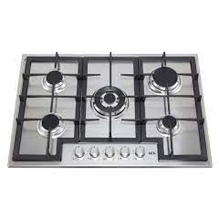 Aeg HGB75400SM Stainless Steel Hgb75400sm Slim Line Gas Hob 70Cm