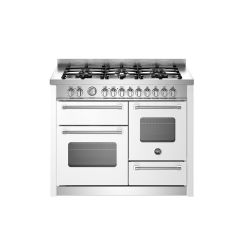 Bertazzoni MAS116L3EBIC White Master Series 110 Cm 6-Burner Electric Triple Range cooker