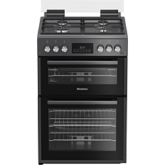 Blomberg GGRN655N  60cm Double Oven Gas Cooker with Gas Hob - Anthracite