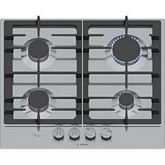 Bosch PCP6A5I90 Stainless Steel Series 6, Gas Hob, 60Cm 