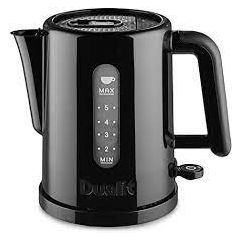 Dualit 72120 Black 1.5 Litre Studio Jug Kettle Black