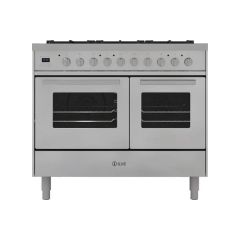 Ilve LD10CWMP/SS Stainless Steel Torino 100Cm Twin 5 Burner Range Df