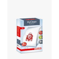 Miele FJM HYCLEAN Red 3D Efficiency Dust Bag & Filter Pack - Pack Of 4 Bags