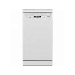 Miele G5640SC Brilliant White Freestanding Slimline Dishwasher, 45 Cm For Optimum Drying Results Tha