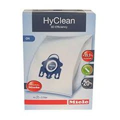 Miele GN HYCLEAN 3D Blue Efficiency Dust Bag & Filter Kit - Pack Of 4 Bags