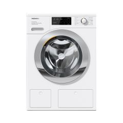 Miele WEH865WCS White / Chrome Pwash&Tdos&8Kg W1 Front-Loading Washing Machine With Twindos