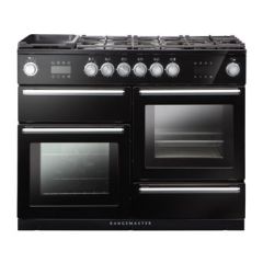 Nexus Steam 110 Dual Fuel Black with chrome trim