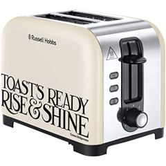 Russell Hobbs 23538 Emma Bridgewater Toast + Marmalade Design 2 Slice Toaster - Cream