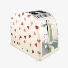 Russell Hobbs 28340 Emma Bridgewater Pink Hearts Design 2 Slice Toaster -