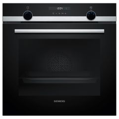 Siemens HB537GBS3B Black And St/St Iq500, Built-In Oven, 60 X 60 Cm, 