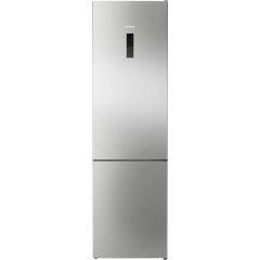 Siemens KG39NXIBF Brushed Steel Iq300 Free-Standing Fridge-Freezer With Freezer At Bottom 203 X 60 C