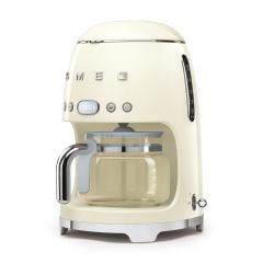 Smeg DCF02CRUK Cream Drip 50S Style Coffee Machine With Filter
