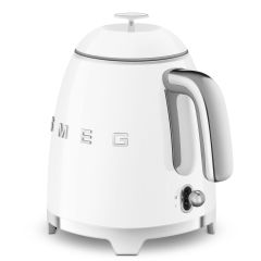 Smeg KLF05WHUK White 50'S Retro Mini Kettle 0.8L