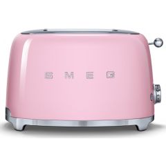 Smeg TSF01PKUK Pink Toaster 2 Slice 