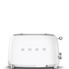 Smeg TSF01WHUK White 50S Style Two Slice Toaster