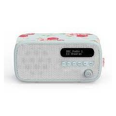 Viewquest VQDEXTERCKAR Viewquest Dexter Dab/Fm Radio Cath Kidston Antique Rose 