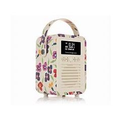 Viewquest VQMINIEBW Viewquest Retro Mini DAB Radio Emma Bridgewater Wallflower 