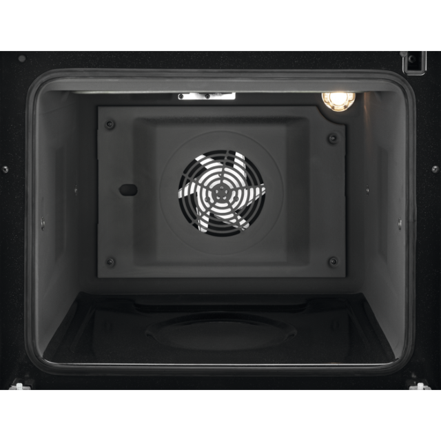 AEG CIB6732ACM 60cm Double Oven Electric Cooker with Induction Hob - Stainless