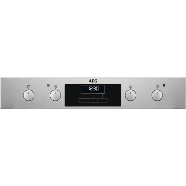 AEG DUB331110M 59.4cm Built In Electric Double Oven - Stainless