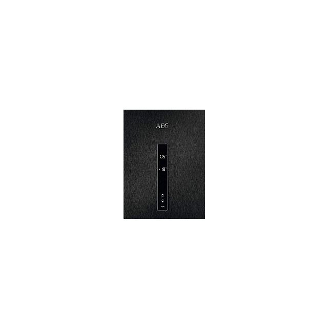 Aeg RCB736E5MB Black Freestanding 60/40 Fridge Freezer - 201Cm High
