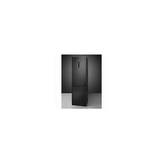 Aeg RCB736E5MB Black Freestanding 60/40 Fridge Freezer - 201Cm High