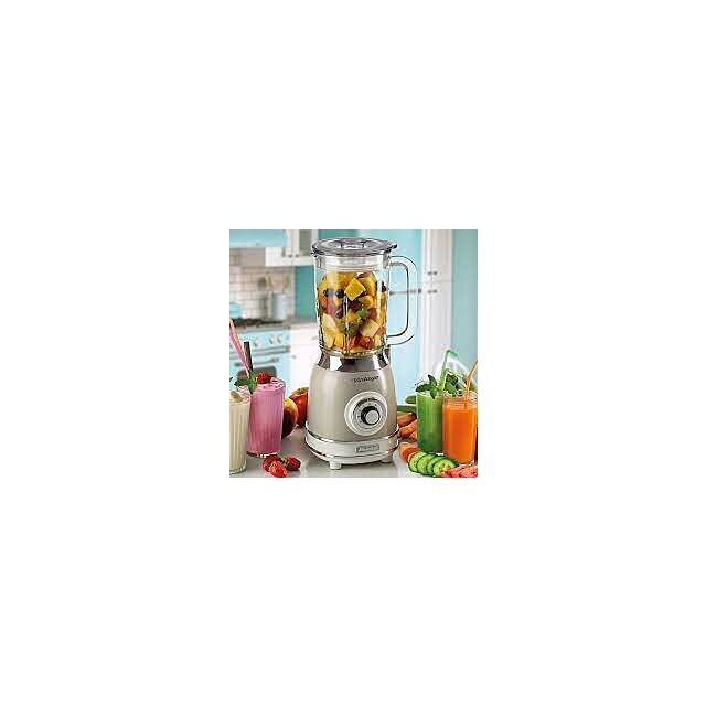 Ariete AR8303 Cream Vintage 1000W Glass Jug Blender