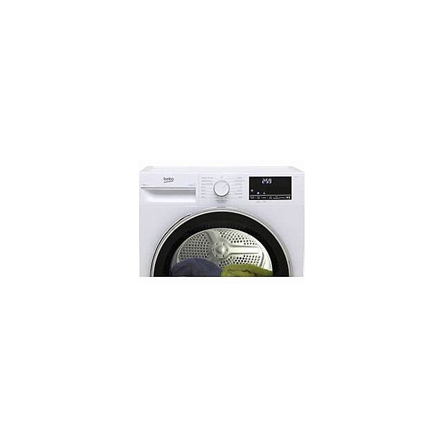 Beko B3T4823DW White 8Kg Heat Pump Tumble Dryer - White - A++ Rated