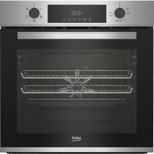 Beko CIFY81X AeroPerfect CIFY81X 60cm Built in RecycledNet Single Fan Oven - Stainless Steel