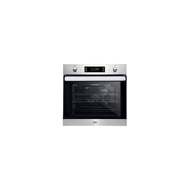 Belling BI602MFPY Black And St/St 60Cm Built-In Multifunction+™ Oven With Gas Cut-Out