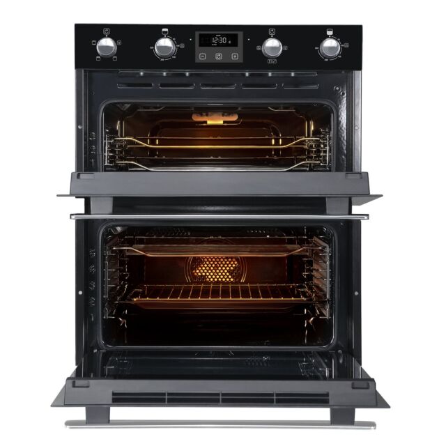 Belling BI702FP Black Built Under Electric Double Oven