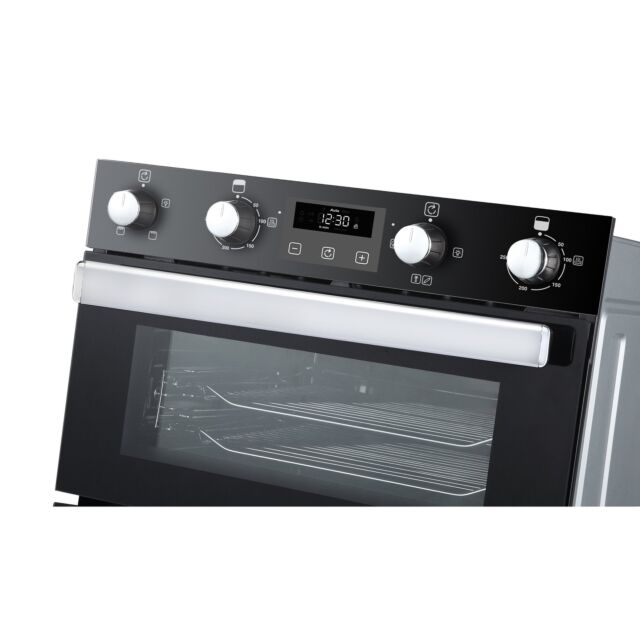 Belling BI702FP Black Built Under Electric Double Oven
