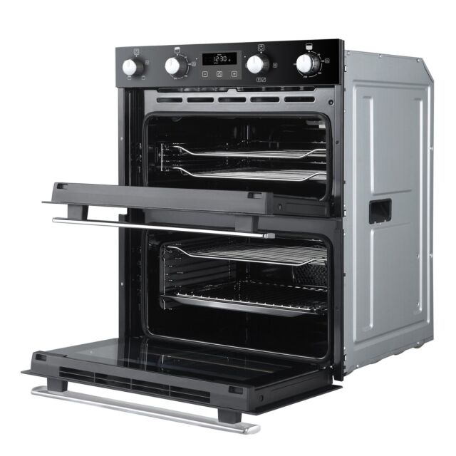Belling BI702FP Black Built Under Electric Double Oven