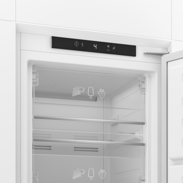 Blomberg FNT3454I 54cm Integrated Frost Free Tall Freezer - White