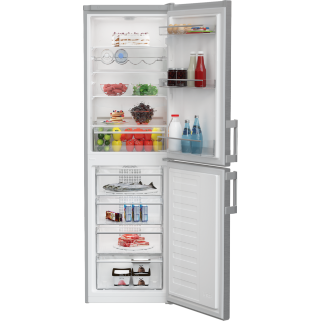 Blomberg KGM4553PS 54cm 50/50 Frost Free Fridge Freezer - Stainless Steel effect