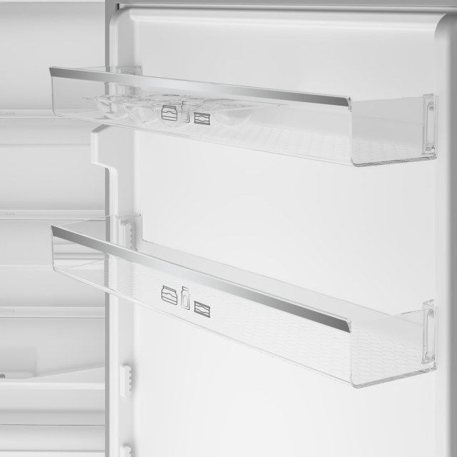 Blomberg KGM4553PS 54cm 50/50 Frost Free Fridge Freezer - Stainless Steel effect