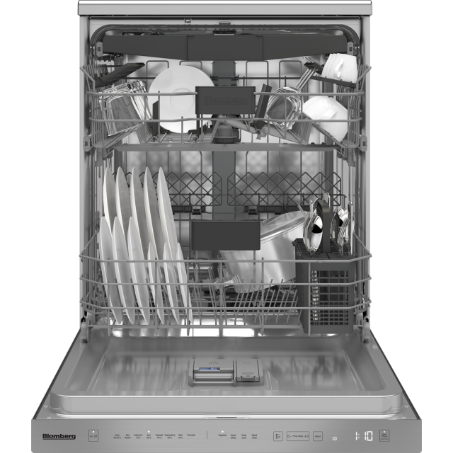 Blomberg LDF63440X Full Size Dishwasher - Stainless Steel - 16 Place Settings