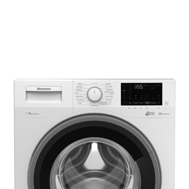 Blomberg LWF194410W 9kg 1400 Spin Washing Machine with Bluetooth Connection - White