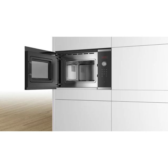 Bosch BFL523MS0B Series 4 Built-In Microwave