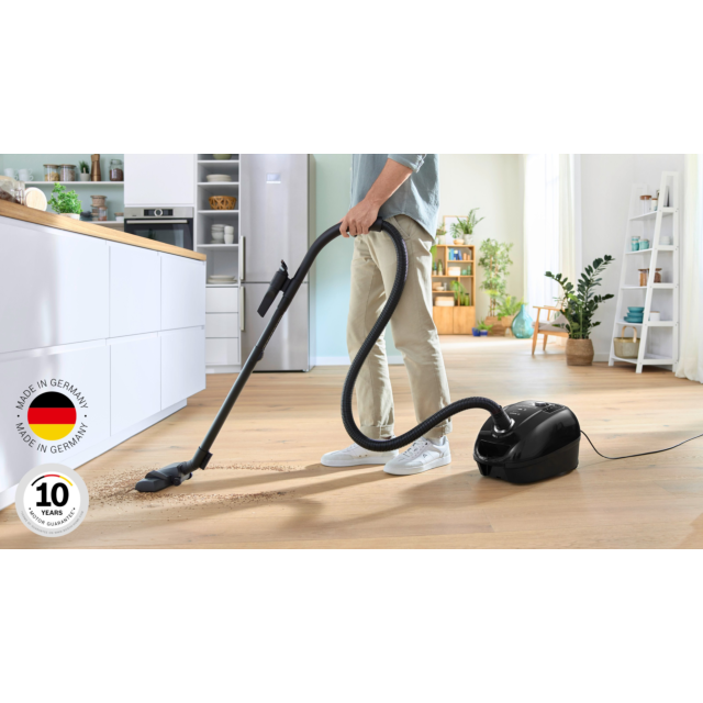 Bosch BGL38BA3GB Serie 4 ProEco 850W Bagged Cylinder Vacuum Cleaner - Black