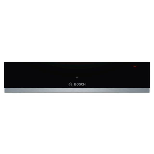 Bosch BIC510NS0B Black And S/S 14Cm High Warming Draw