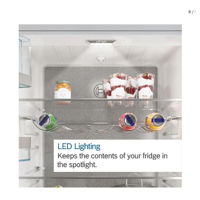Bosch KIL82VSF0 Built In Built-In Tall Fridge With Ice Box 1772 X 541 X 545 Sliding Door Hinge System