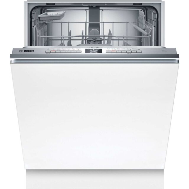 Bosch SMH4HTX11G Built-In Series 4 Fully-Integrated Dishwasher 60 Cm With Cutlery Basket - Variable 