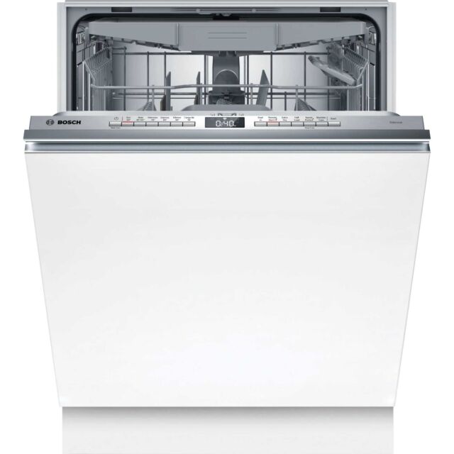 Bosch SMH4HVX14G Built-In Series 4 Integrated Dishwasher - 14 Place Settings Variable Hinge - Cutler