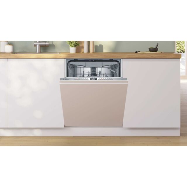 Bosch SMH4HVX14G Built-In Series 4 Integrated Dishwasher - 14 Place Settings Variable Hinge - Cutler