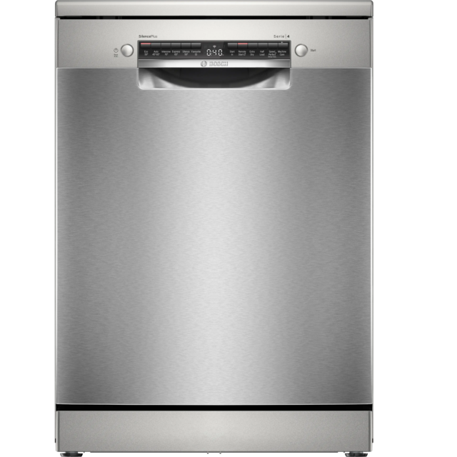Bosch SMS4EMI06G WiFi Dishwasher 14 Place Stainless