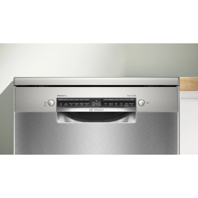 Bosch SMS4EMI06G WiFi Dishwasher 14 Place Stainless