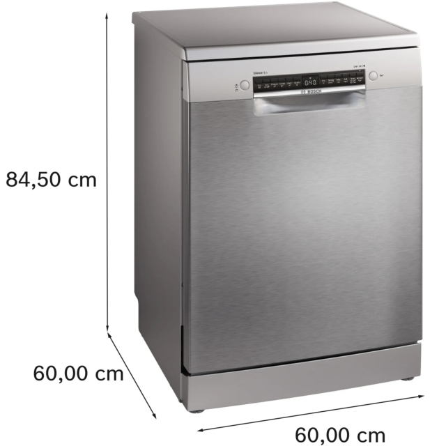 Bosch SMS4EMI06G WiFi Dishwasher 14 Place Stainless
